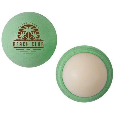 green lipbalm ball